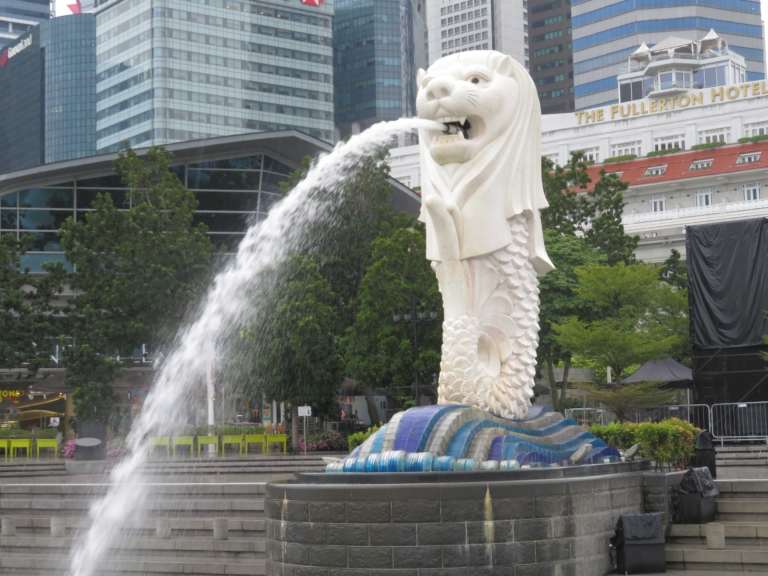 Restoration of The Merlion Statue MAEK Consulting Pte Ltd
